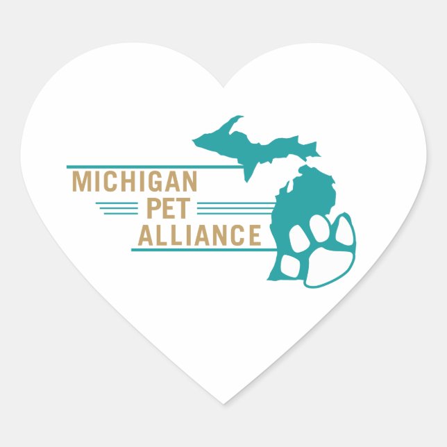 Adesivo Coração MPA Heart Sticker (Frente)