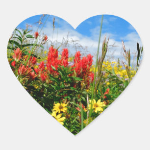 Adesivo Coração Mt. Wildflower