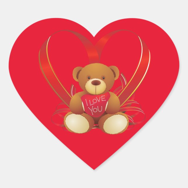 Adesivo Coração Namorados (Frente)