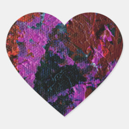 Adesivo Coração Namorados de Reds Quentes