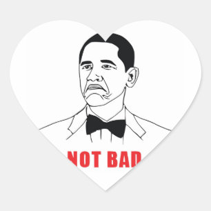 Adesivo Coração Nao mau