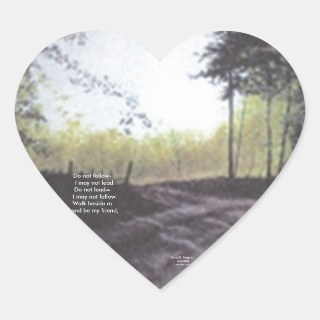 ADESIVO CORAÇÃO NÃO SIGA SE EU NÃO LIDERAR (Frente)