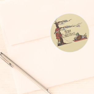 Adesivo Coração Natais vintages