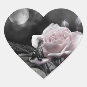 Adesivo Coração Noites Enchanted