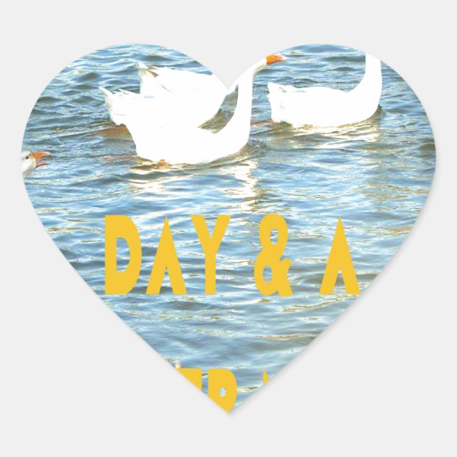 Adesivo Coração Nós sempre deixamos nossos clientes felizes e sati (Frente)