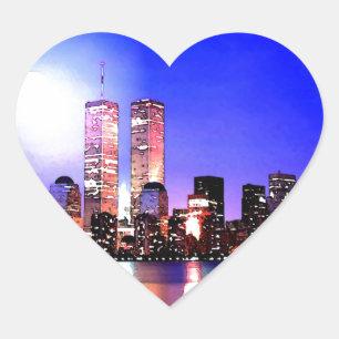 Adesivo Coração Nova Iorque