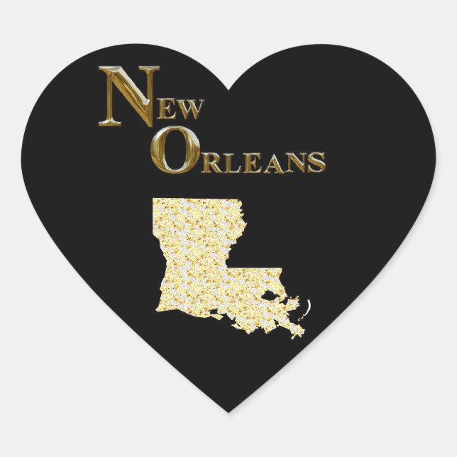 ADESIVO CORAÇÃO NOVA ORLEANS (Frente)