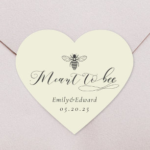 Adesivo Coração O Limão de Bee Honey Wedding