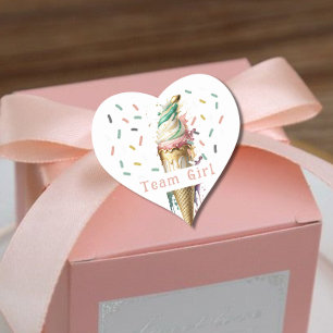 Adesivo Coração O que é que é uma rapariga?