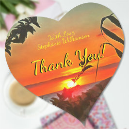 Adesivo Coração Obrigado El Rio Pitillal 2009