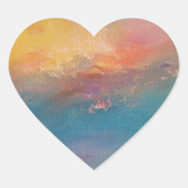 Adesivo Coração Ode para Turner