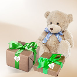 Adesivo Coração Oh, bebês! Twin Neutral Storks Cardíacos