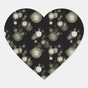 Adesivo Coração Olhar rostos impressão - acessório com estampas