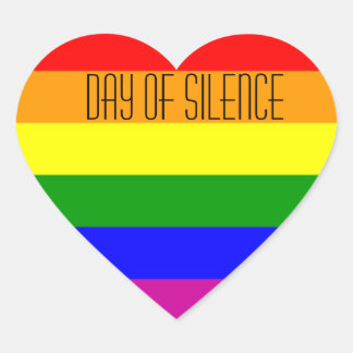 Adesivo Coração Orgulho gay