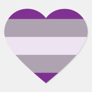 Adesivo Coração Orgulho Greysexual