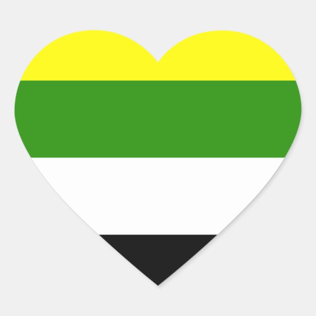 Adesivo Coração Orgulho Skoliosexual (Frente)