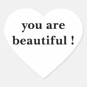 Adesivo Coração palavras sábias engraçadas