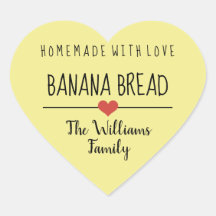 pão de banana casado com amor amarelo