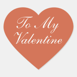 Adesivo Coração Para o meu coração namorados