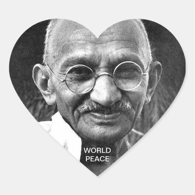 ADESIVO CORAÇÃO PAZ MUNDIAL (Frente)