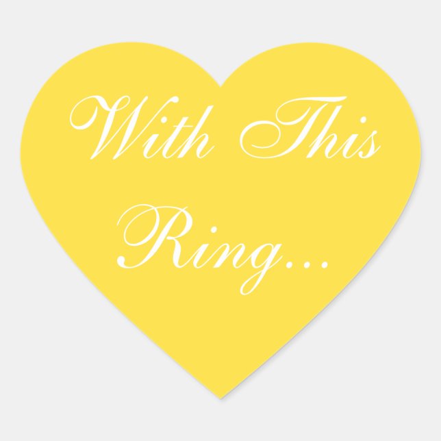 Adesivo Coração Peel de Banana de Convite Personalizado (Frente)