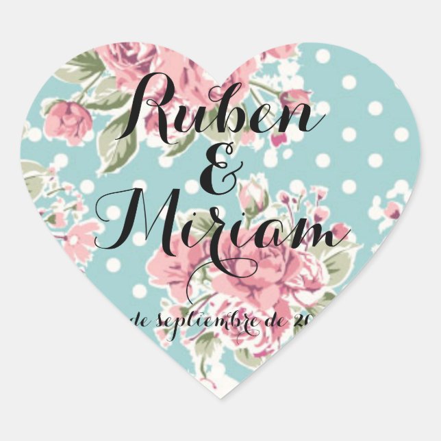 Adesivo Coração Pegatinas De Corazón, Brillo (Frente)