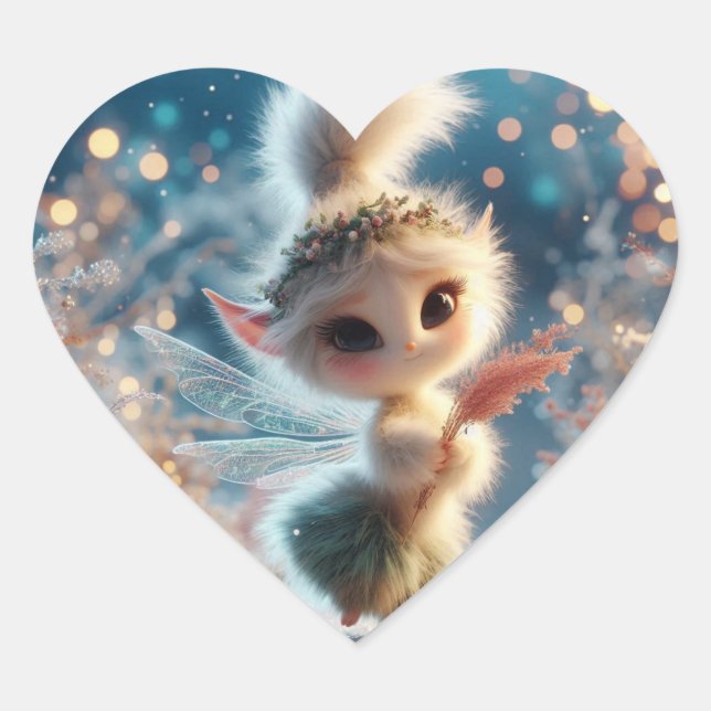 Adesivo Coração Pequeno e Doce (Frente)