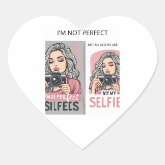 Adesivo Coração Perfect Girl