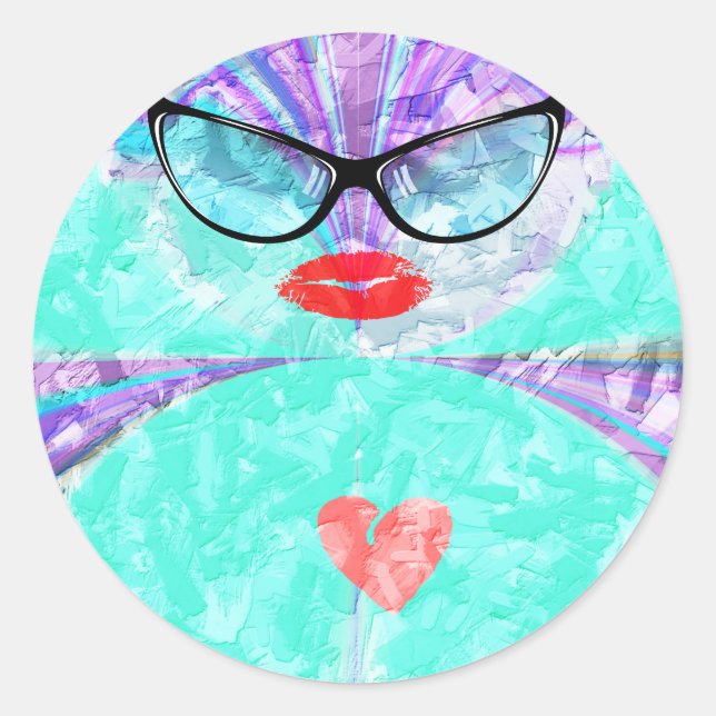 Adesivo Coração perfeito (Frente)