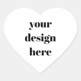 Adesivo Coração Personalizar ou Customizar