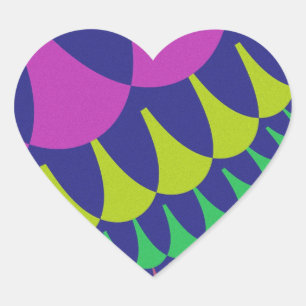 Adesivo Coração Personalizar Tart Escala de Coração