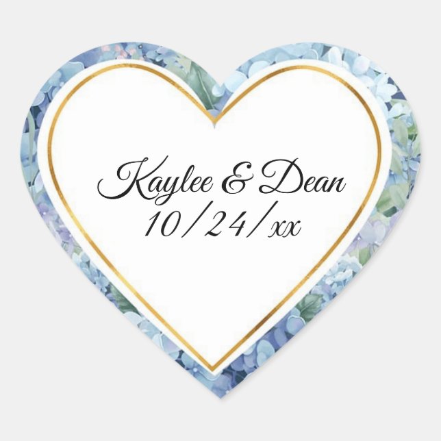 Adesivo Coração Personalized Purple Heart stickers (Frente)