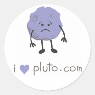 Adesivo coração pluto.com