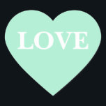 Adesivo Coração Ponto de Luz de Convite Personalizado<br><div class="desc">Colour Matching Light Mint Personalizable Wedding Light Mint E White Invite Envelopes Stickers - Faça uma verificação periódica dos casais Envolvidos para ver: quais adesivos de casamento farão uma impressão memorável? Estas bonito e especializadas "Manchas leves personalizáveis" e "selos brancos" são excelentes para cartões postais para casamentos, assim como para...</div>