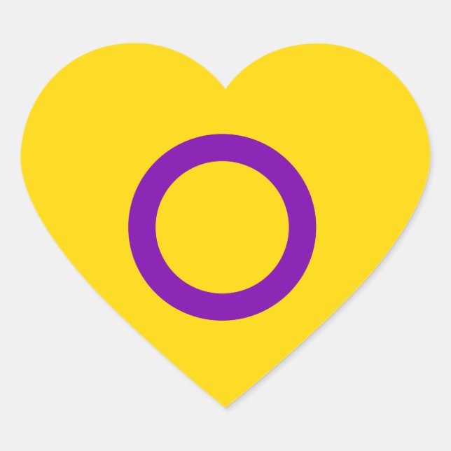 ADESIVO CORAÇÃO PRÊMIO INTERSEXO (Frente)