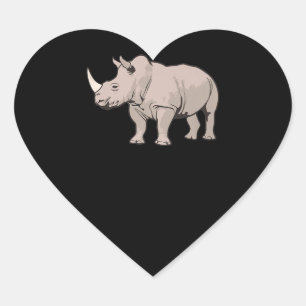 Adesivo Coração Prêmio Rhino Legal