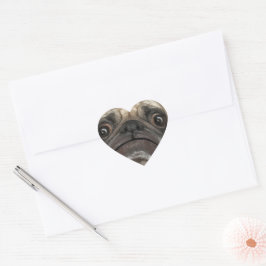 Adesivo Coração Presentes de Puggy Grumpy