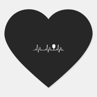 Adesivo Coração Pulsação de Bateria 1