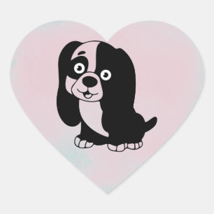 Adesivo Coração Puppy Heart Sticker