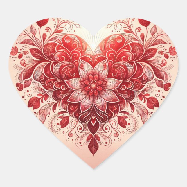 Adesivo Coração Reds Heart (Frente)