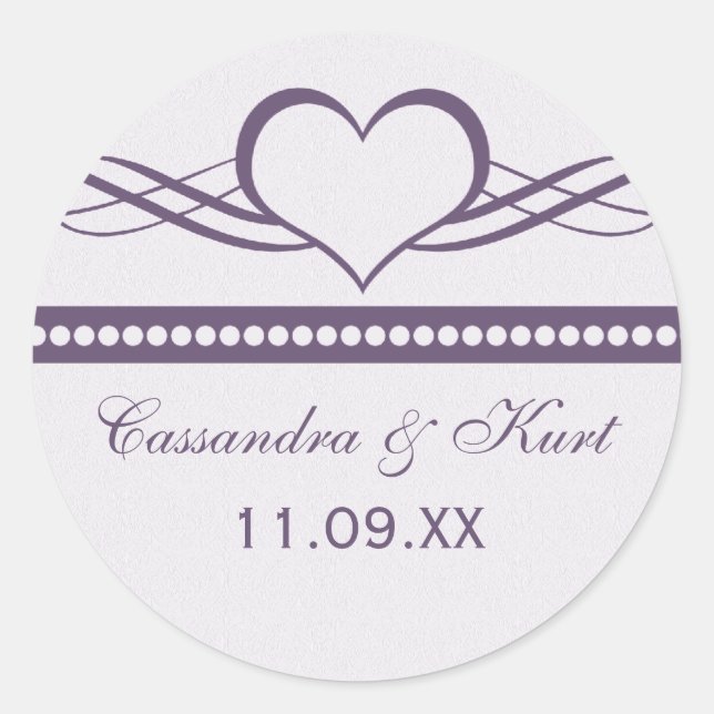 Adesivo Coração Romântica Rodopia Stickers (Frente)
