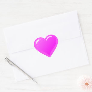 Adesivo Coração Romântico Cardíaco Vestido Seu Presente de Amor