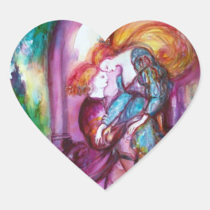 Adesivo Coração ROMEO E JULIET/Coração Dia de os namorados