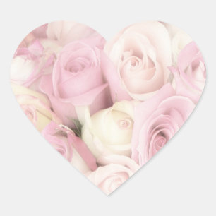 Adesivo Coração Rosa Cardíaco