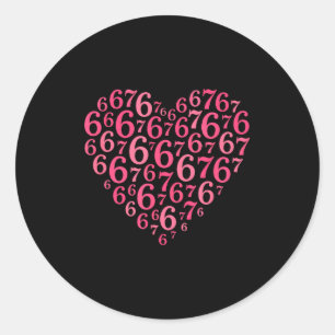 Adesivo Coração Rosa Dia dos Namorados 6 7 Coração de Amor