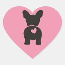 Rótulos De Presente Para Bulldog Francês, Folha De