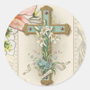 Adesivo Coração sagrado do católico de Jesus