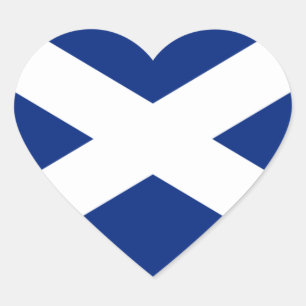 Adesivo Coração Scotland