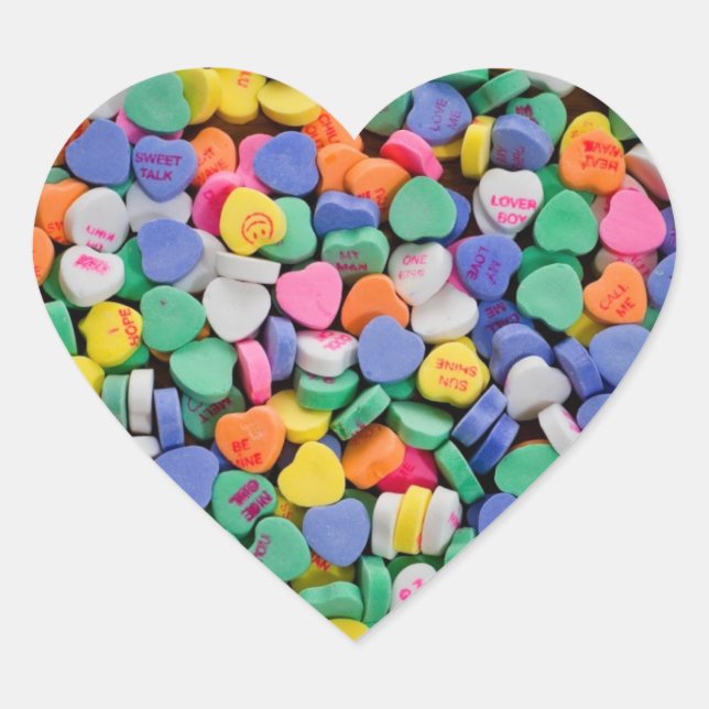 Adesivo Coração Sê o Mino Doce Cardíaco - Dia dos Namorados (Frente)