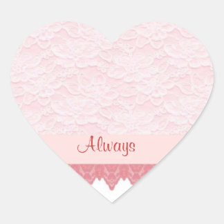 Adesivo Coração Selo Forma Coração do Lace 2 Escalonado